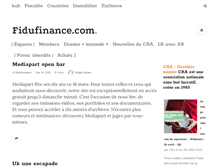 Tablet Screenshot of fidufinance.com